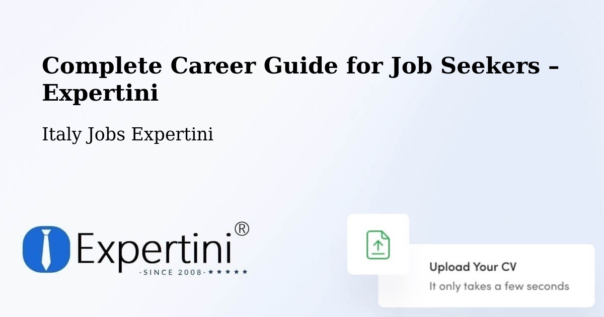 Career Guide for Job Seekers – Cerda - Cerda, Italy Jobs Expertini