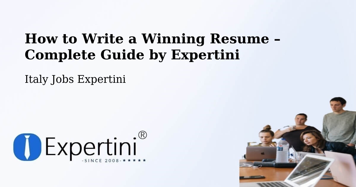 Resume Writing Guide for Job Seekers – Cerda - Cerda, Italy Jobs Expertini